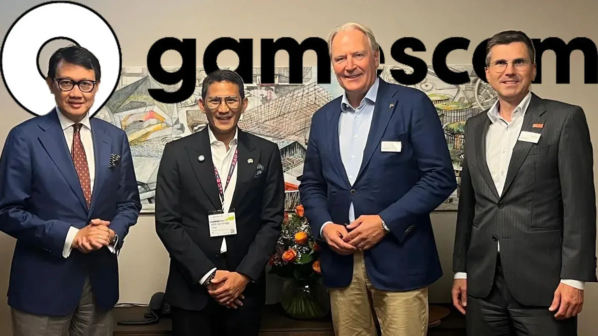 Menteri Sandiaga Uno Rencana Bawa Gamescom Asia ke Indonesia, Apa Benar?