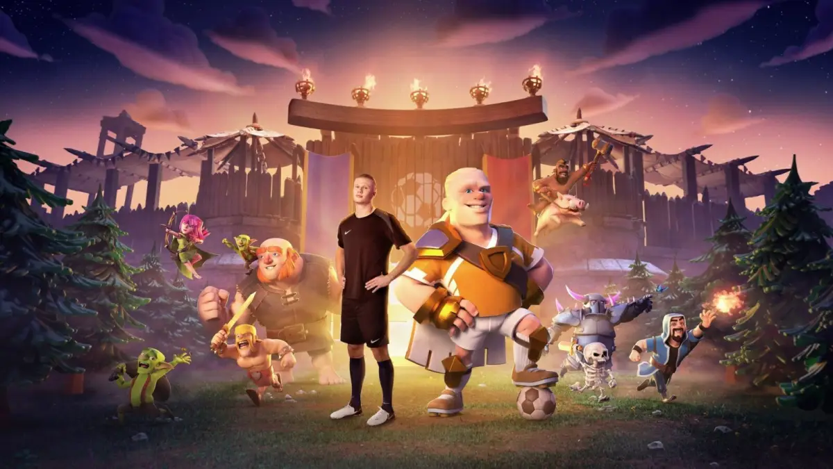 Clash of Clans Rayakan Keberhasilan Musim Bertema Sepak Bola dengan Erling Haaland