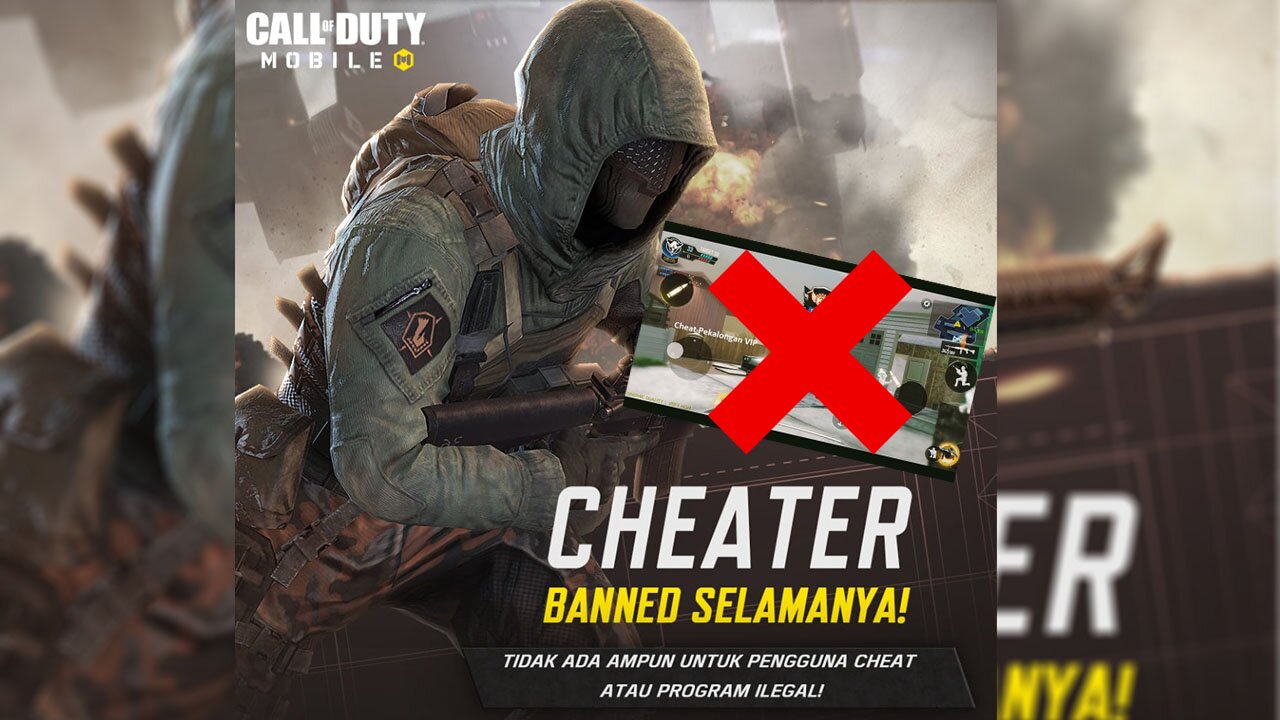 Tak Terdapat Kompromi, Garena Tegaskan Pelaku Cheat Call of Duty Mobile Banned Permanen!