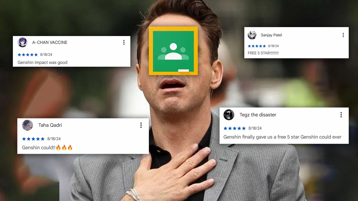 Google Classroom Dapat Review Positif dari Player Genshin Tahun Ini