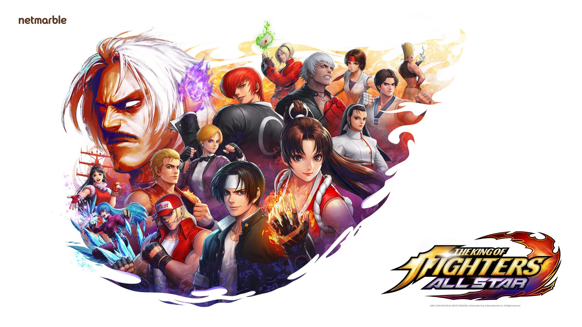 Nostalgia! Netmarble Kolaborasi dengan SNK Merilis Game RPG The King of Fighter Allstar