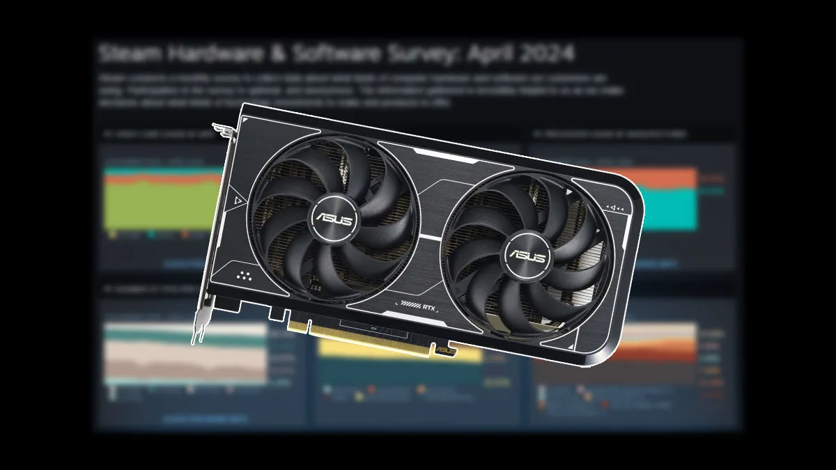 Steam Hardware Survey Bulan April 2024 – RTX 3060 Lagi Jadi VGA Terfavorit!