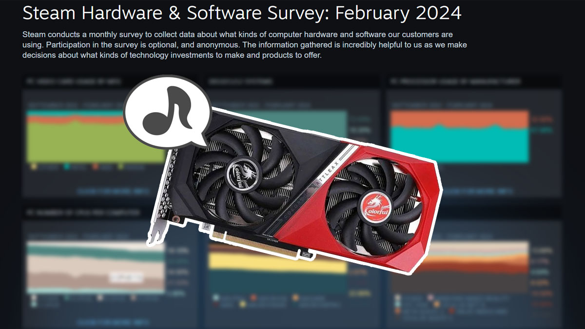 Steam Hardware Survey Bulan Februari 2024 – VGA RTX 3060 Jadi Favorit Gamer!