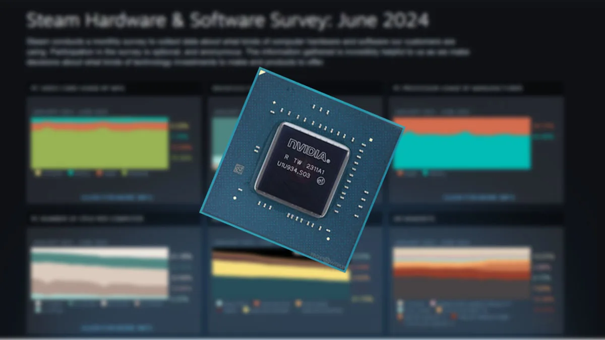 Steam Hardware Survey Bulan Juni 2024 – RTX 4060M Naik Tahta!