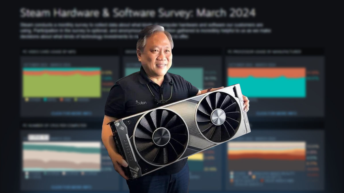 Steam Hardware Survey Bulan Maret 2024 – Penguasaan RTX 3060 di Kalangan Gamer!