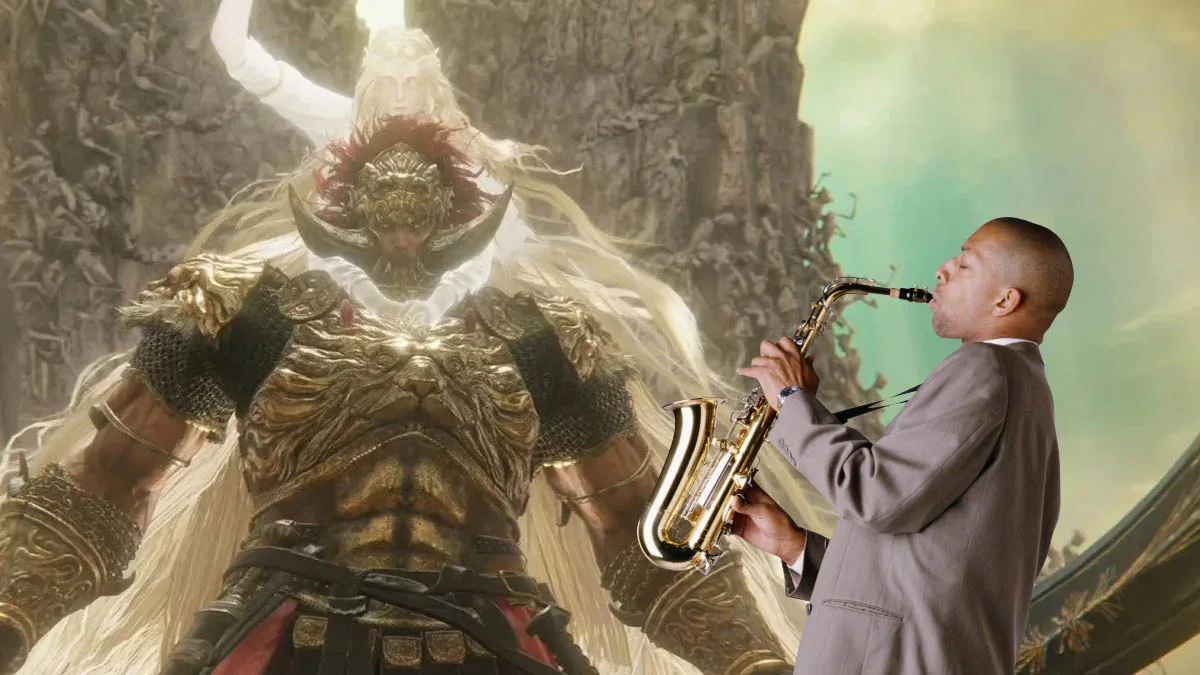 Kembali Tengah, Streamer Elden Ring SotE Kalahkan Final Boss dengan Saxophone