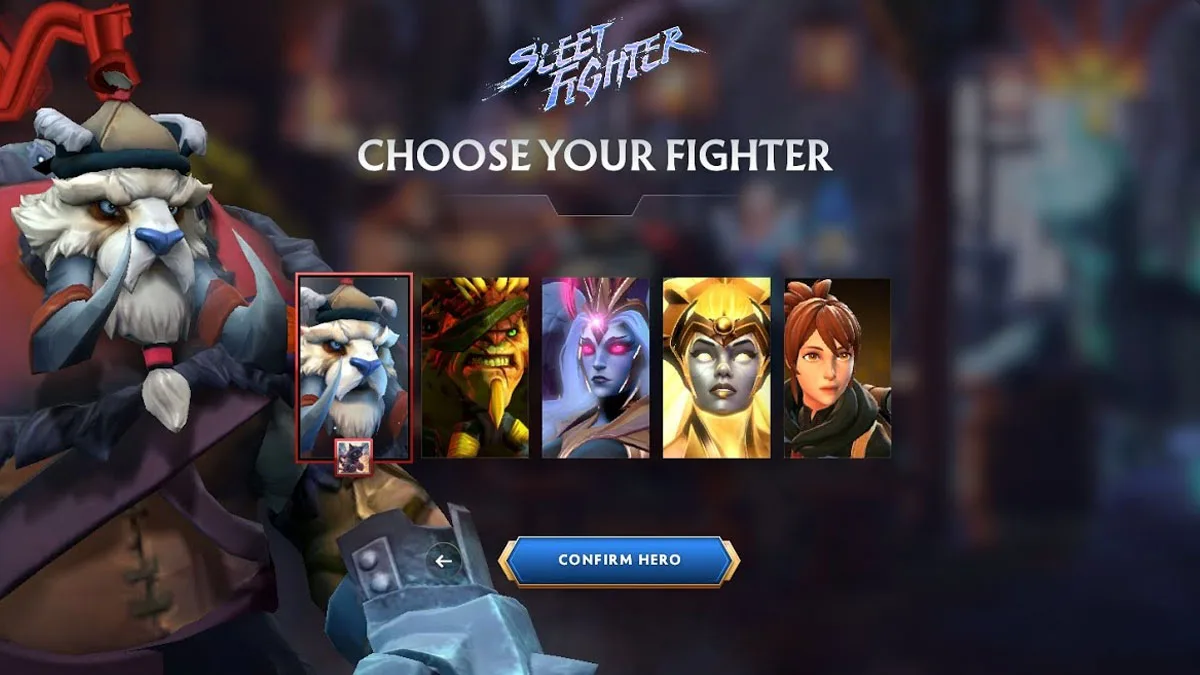 Mini Game Dota 2 Sleet Fighter Telah Hadir, Jadi 2D Fighting?