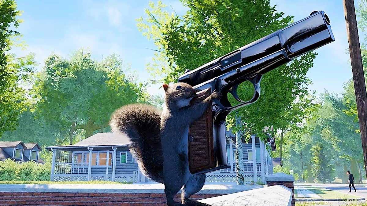 Squirrel With a Gun, Berperan jadi Tupai Kecil Pemberani!