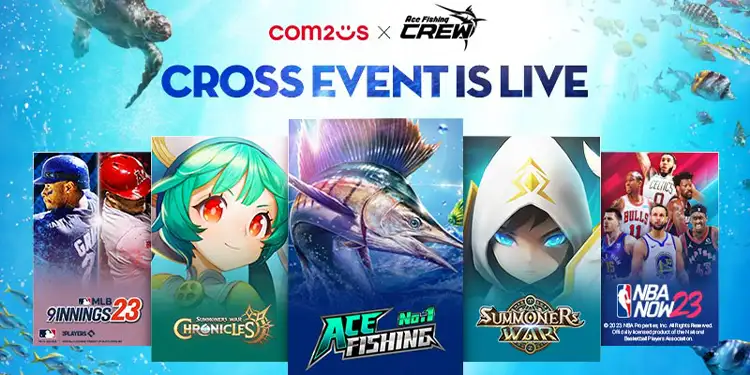 Com2uS Adakan Cross Promotion Pra-Registrasi Ace Fishing: Crew