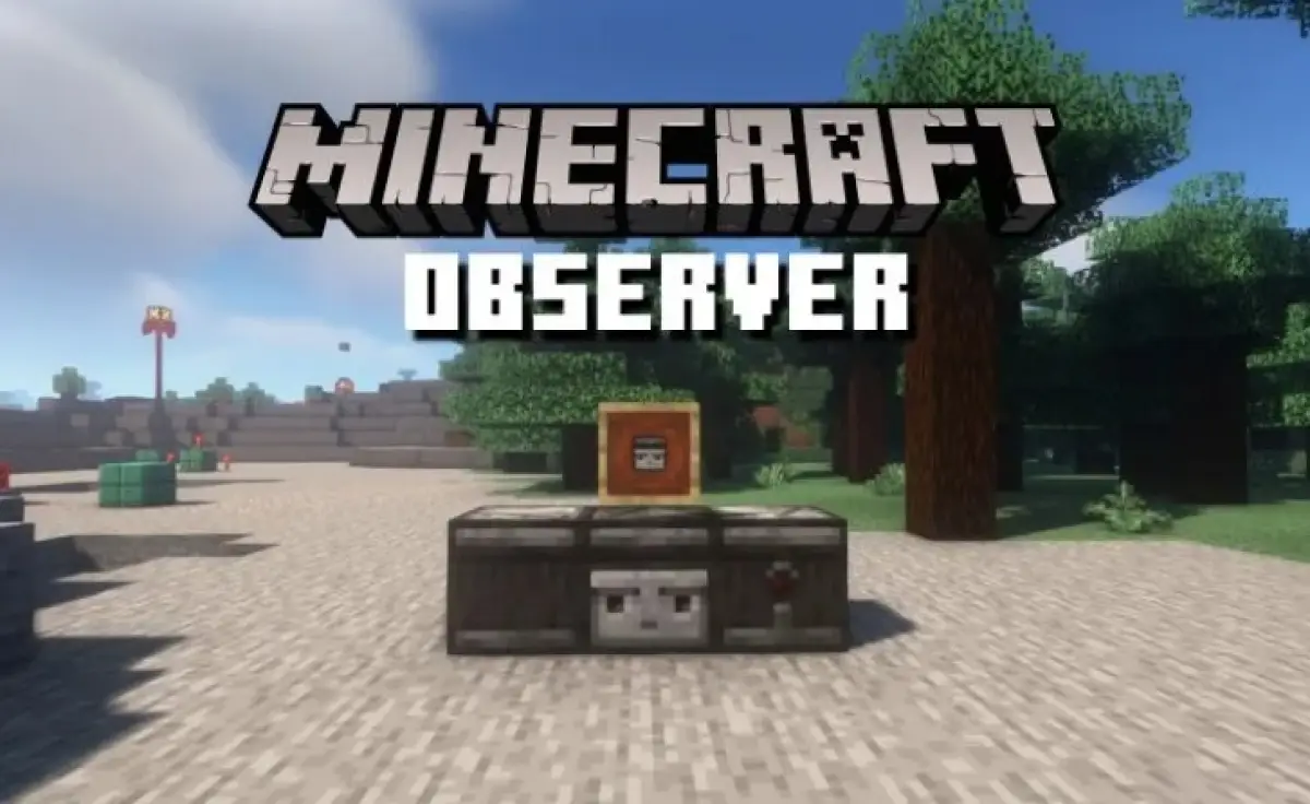 Fungsi dan Langkah Membikin Observer di Minecraft