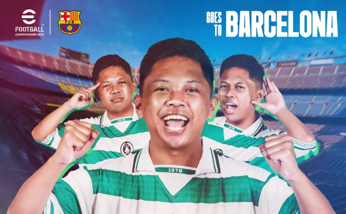 Perjalanan Menantang Sakti Sulistyo, Atlet PSS Esport yang Wakili Asia Timur dan Oseania di eFootball Mobile FC Barcelona Club Event