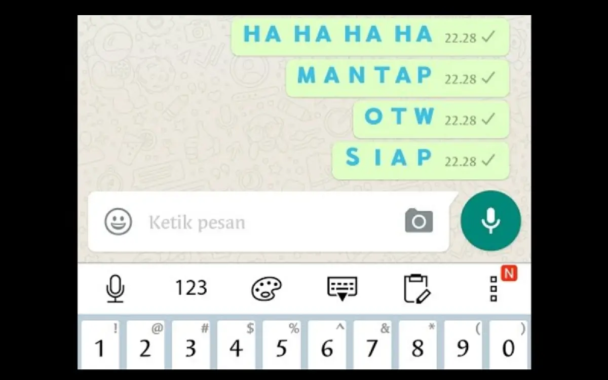 Langkah Membikin Tulisan Biru di WhatsApp dengan Mudah