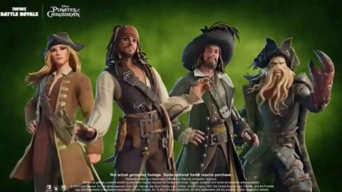 Fortnite Hadir dengan Pirates of the Caribbean Bertajuk Cursed Sails