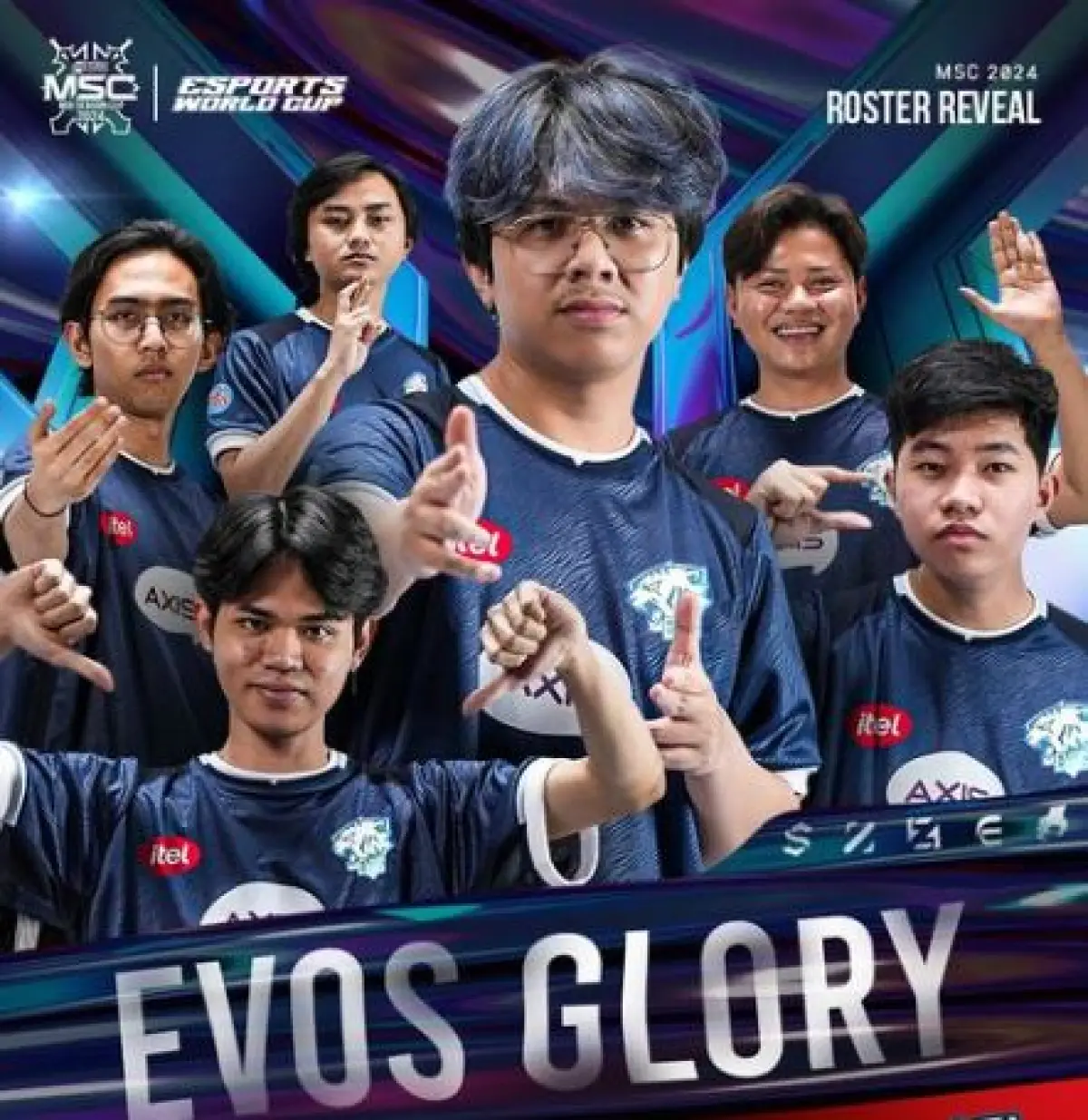 Here We Go! Roster Evos Glory di MSC 2024, Mampukah White Tiger Mengaum di Riyadh?