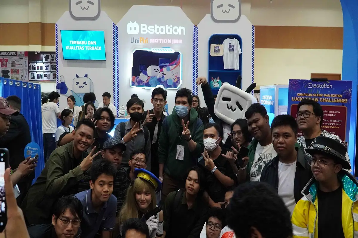 Kolaborasi UniPin, Bstation, dan Motion IME Sukses Meriahkan Anime Festival Asia