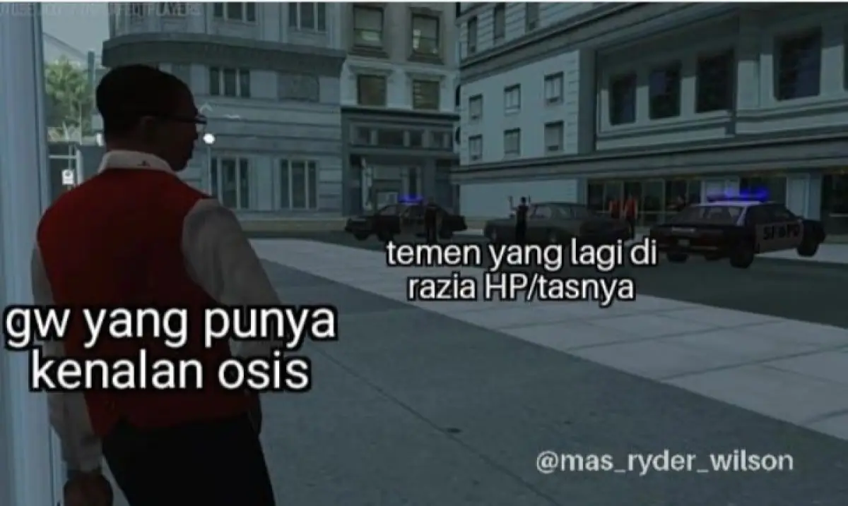 7 Meme Kocak Kehidupan Kepribadian GTA di Dunia Konkret yang Bikin Ketawa-ketiwi