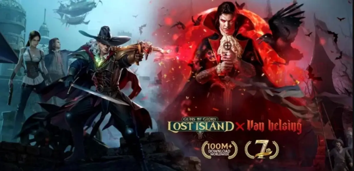 Guns of Glory: Lost Island Rayakan Ulang Tahun ke-7 dengan Kehadiran Van Helsing, Pemburu Vampir Legendaris