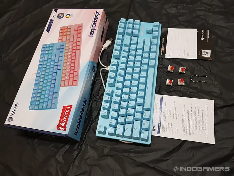 Review Keyboard Rexus Legionare MX9 Setelah Sebulan Pemakaian