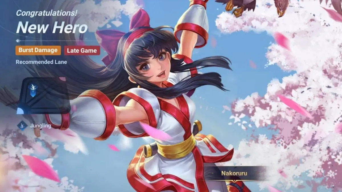 Skill dan Strategi Hero Nakoruru Honor of Kings, Assassin Ayu yang Pandai Berubah jadi Burung