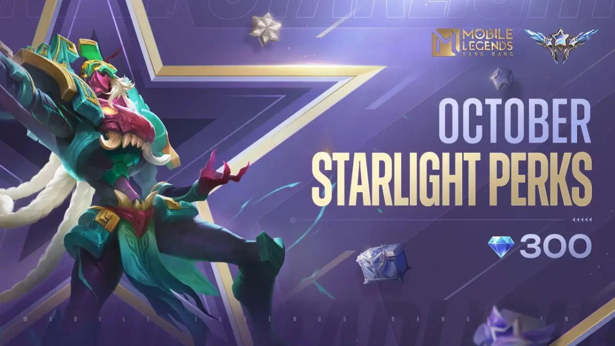 Mobile Legends Oktober 2024 Starlight Pass, Skin Starlight Baru Zhask dan Segala Hadiah Menariknya!