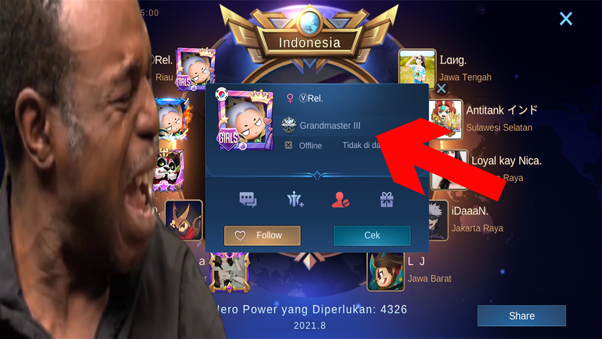 [OPINI] Dalih GB MMR Merugikan Para Pemeran di Mobile Legends