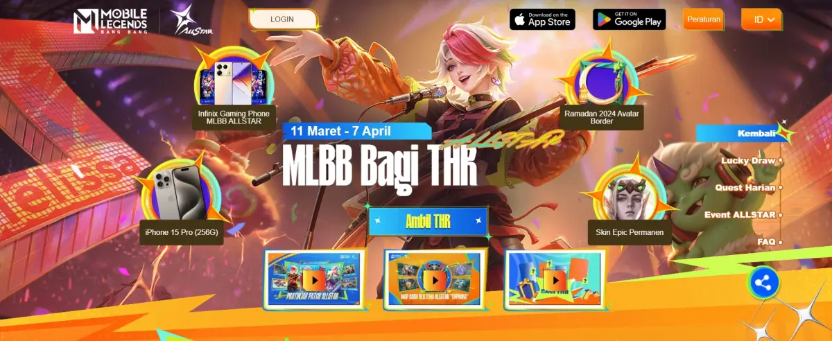 MLBB Bagi THR Buat Pemeran Mobile Legends