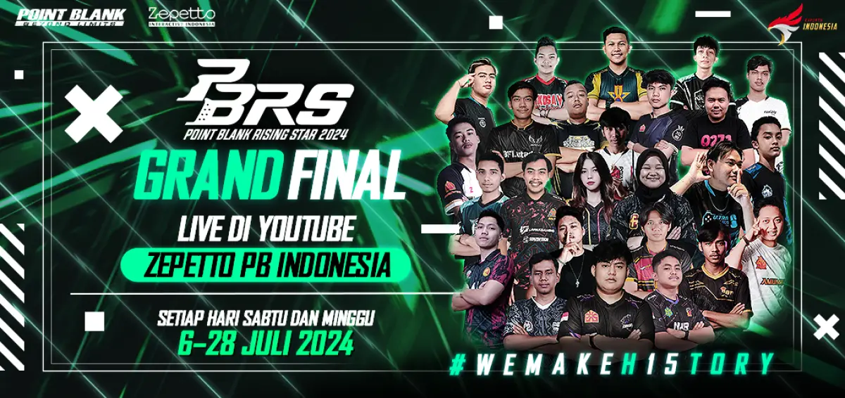 32 Tim Level Rookie Bakal Tampil di Grand Final Point Blank Rising Star (PBRS) 2024