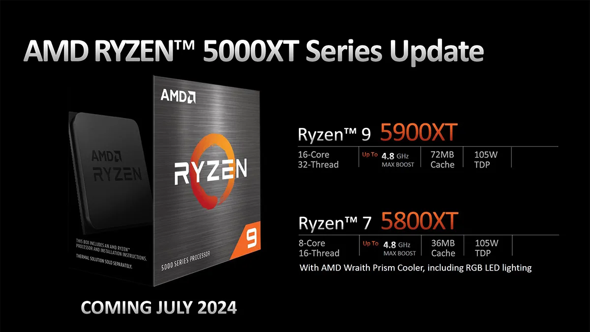 AMD Kembali Rilis 2 Prosesor AM4 Baru, Terdapat Ryzen 9 dan 7