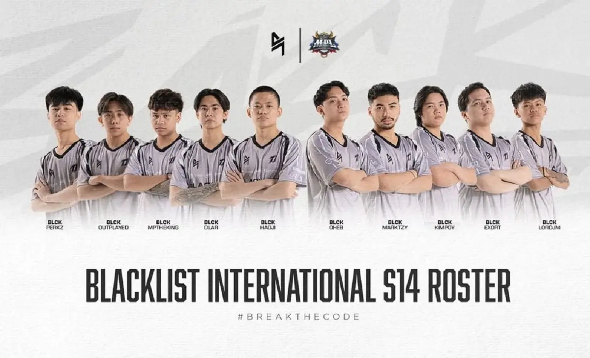 Profil Roster Blacklist Dunia di MPL PH S14, Banyak Pemeran Veteran yang Come Back?