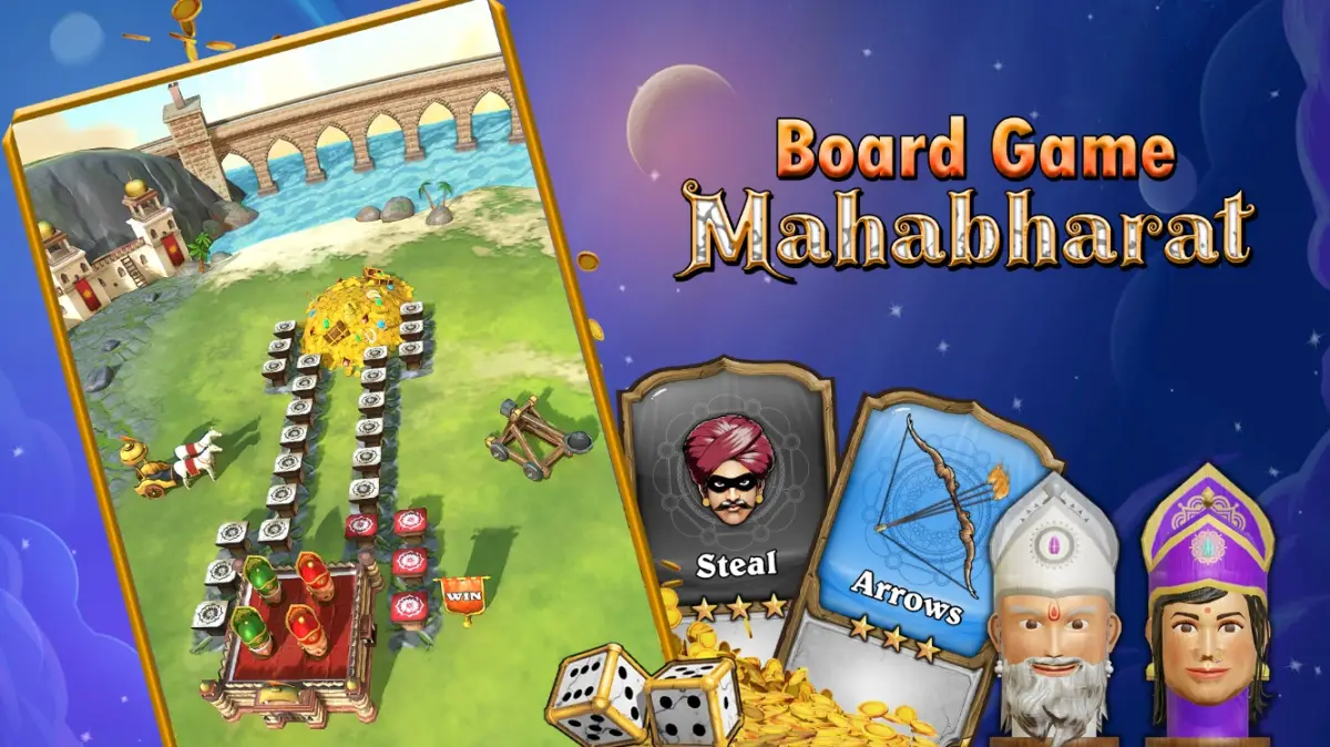 Mahabharat: Board Game mobile yang terinspirasi dari Mitologi India, sekarang tersedia di Android