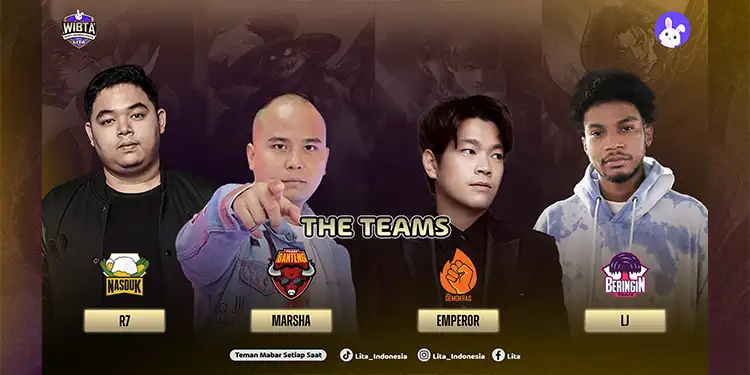 Turnamen WIBTA Lita Mungkinkan Main Bareng Bintang Esports Idola