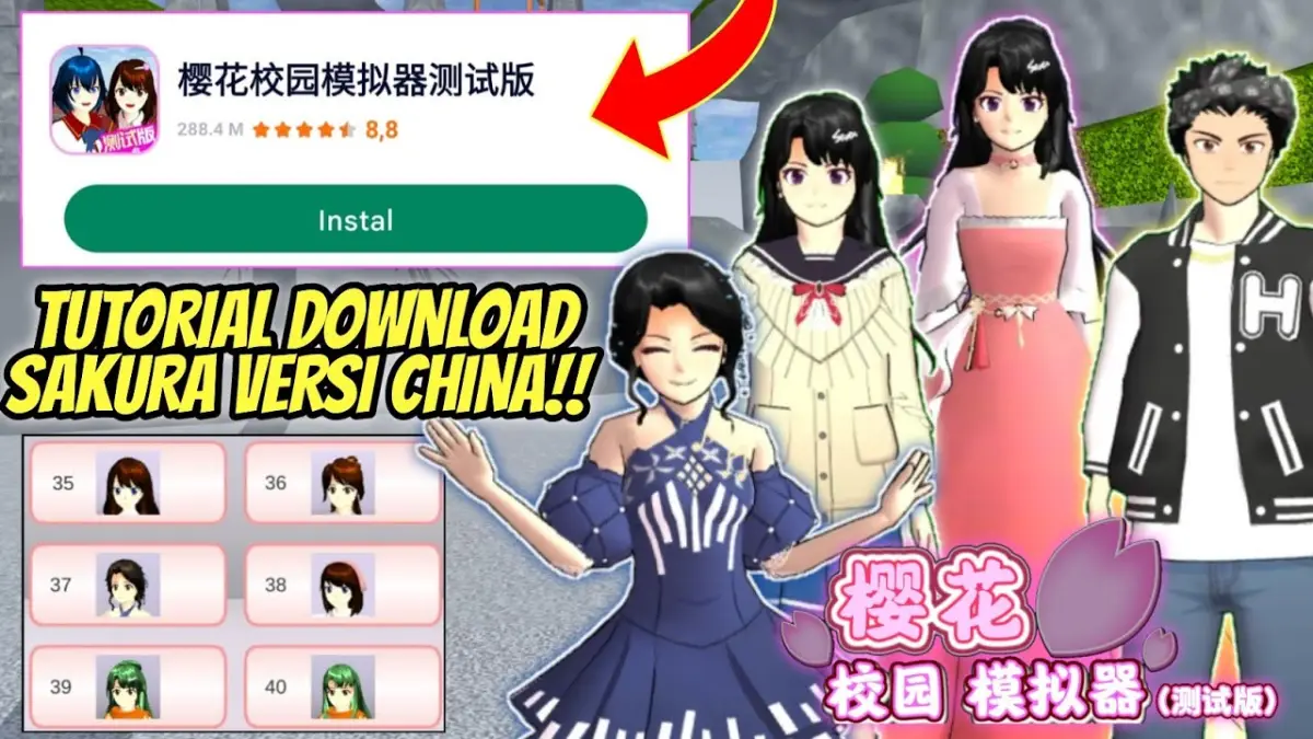 Metode Download dan Install 233 Leyuan APK dan Download Sakura School Simultor versi China Terbaru 2024