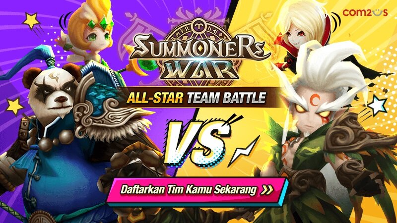 Summoners War Buka Pendaftaran Demi Pemeran di All-Star Team Battle