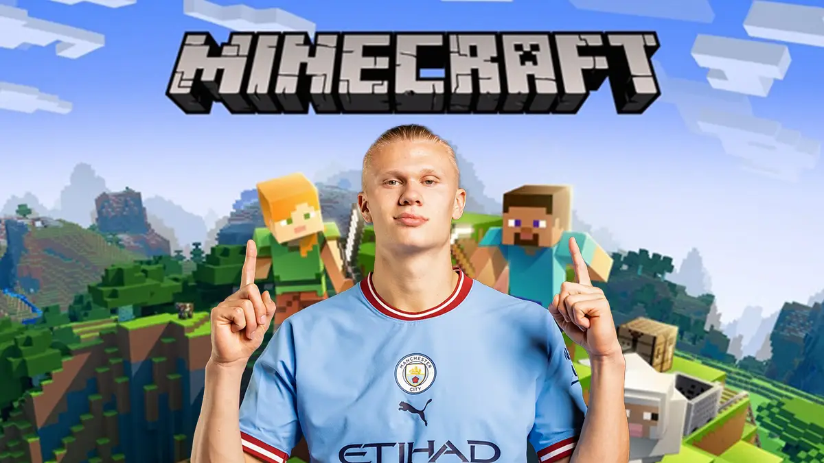 Selain Clash of Clans, Erling Haaland Rupanya Suka Main Minecraft, Ini Lho Buktinya