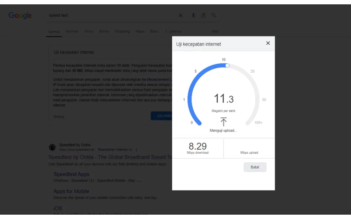 Langkah Memeriksa Kecepatan Jaringan Wi-Fi dengan Segera dan Presisi