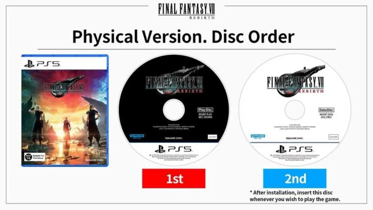 Bikin Penasaran, Apa Argumen Final Fantasy VII Rebirth Versi Fisik Eksis 2 Disc?