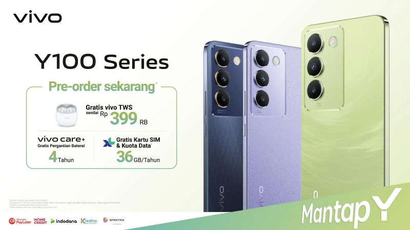 vivo Y100 Resmi Dijual Hari Ini: Desain Premium dan Fitur Mantap