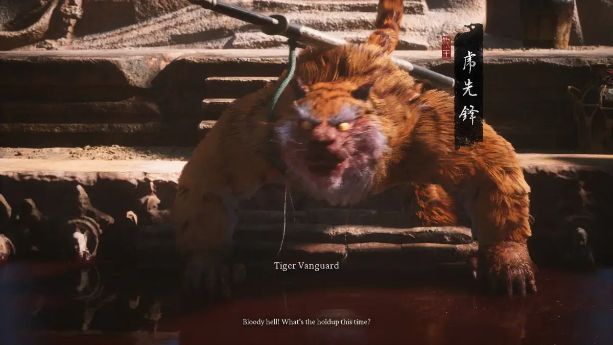 Tips Mengalahkan Tiger Vanguard di Black Myth: Wukong