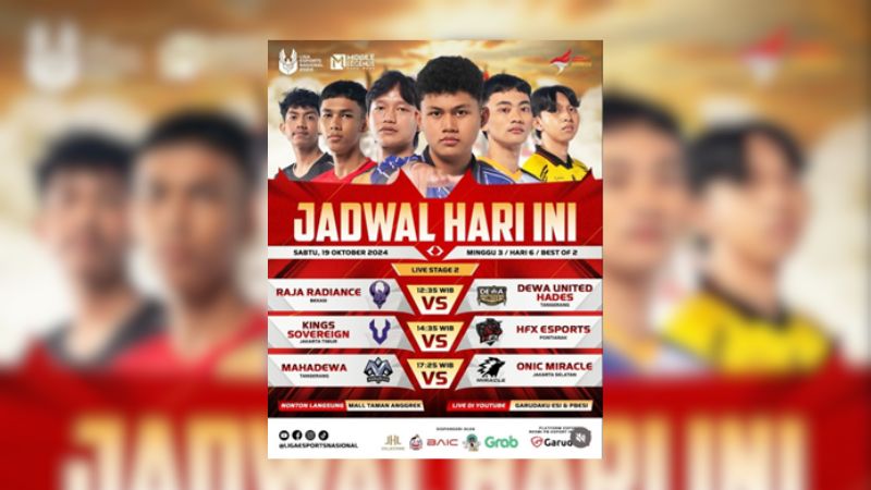 Jagat Game ID | Aliansi 1 Esports Nasional Memasuki Minggu Ketiga Hari Keenam: Hari Penentuan!