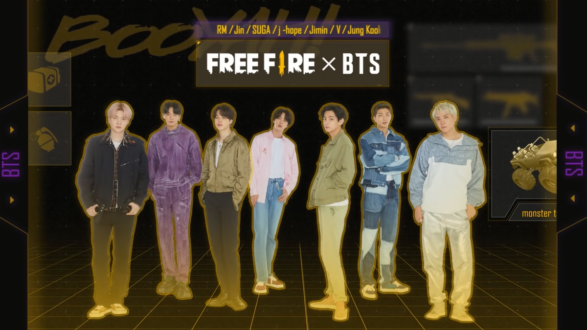 7 Kepribadian dan Pet Favorit Member BTS di Free Fire