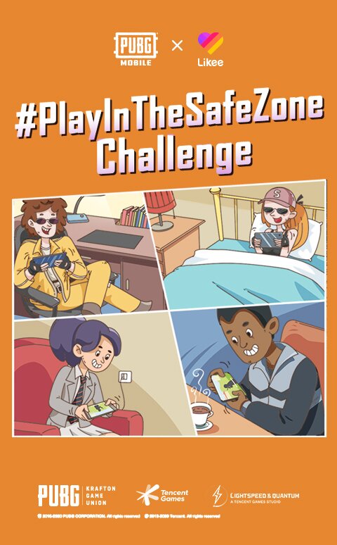 Kolaborasi Likee dan PUBG Mobile Hadirkan Challenge #PlayInTheSafeZone