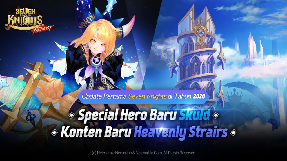 Update Pertama di Tahun 2020, Seven Knights Hadirkan Hero Spesial Baru Skuld