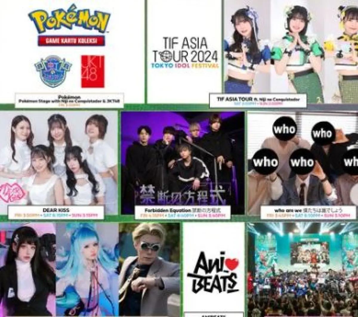 Jadwal Acara Anime Festival Asia 3-5 Mei 2024, Venue di JCC