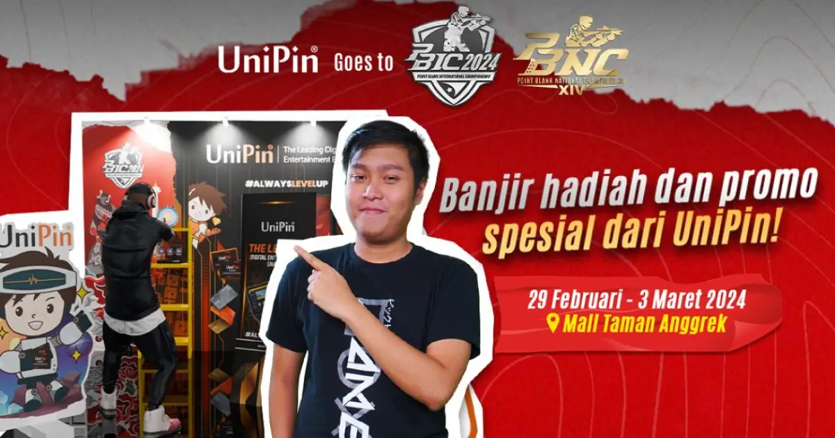 UniPin Bakal Sajikan Keseruan di Point Blank National Championship 2024