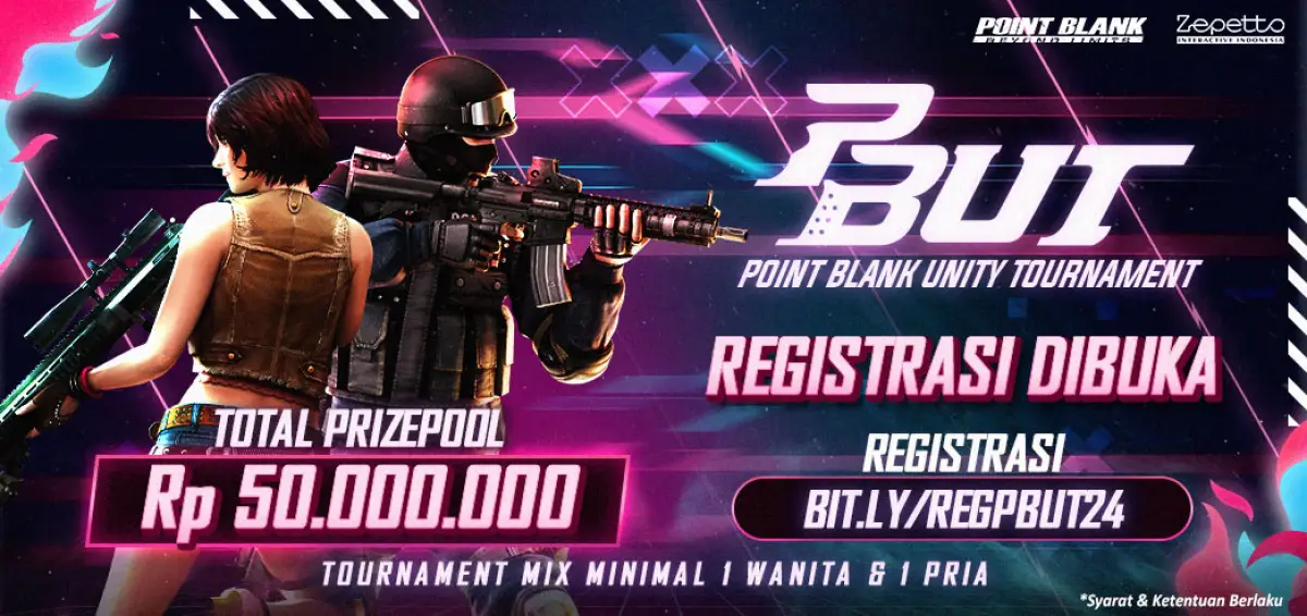 Point Blank Gelar Point Blank Unity Tournament, Turnamen Cowok dan Cewek dengan Prize Pool Rp50 Juta!