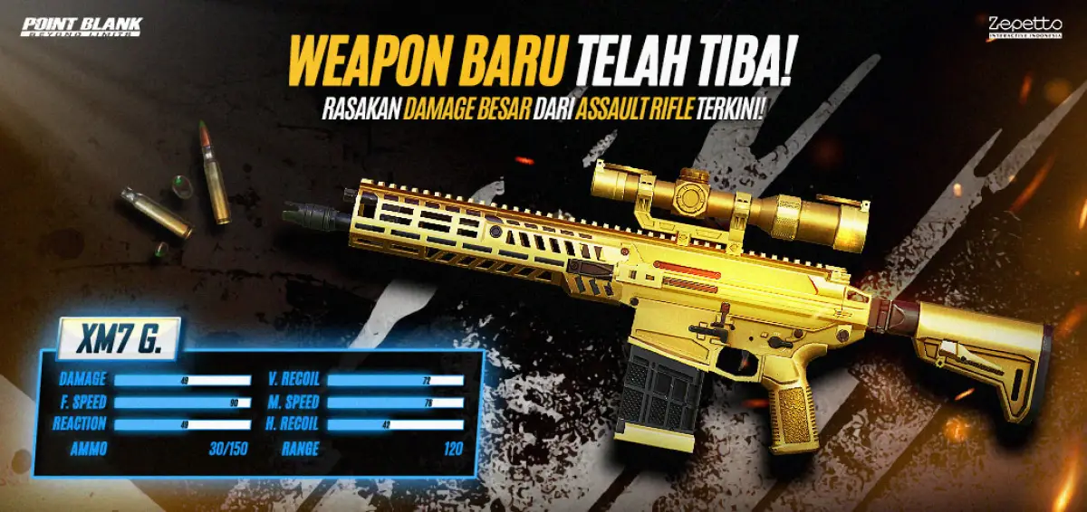 Pengumuman! Point Blank Kembali Hadirkan weapon point Kriss S.V Batik Bersamaan dengan weapon baru XM7 G