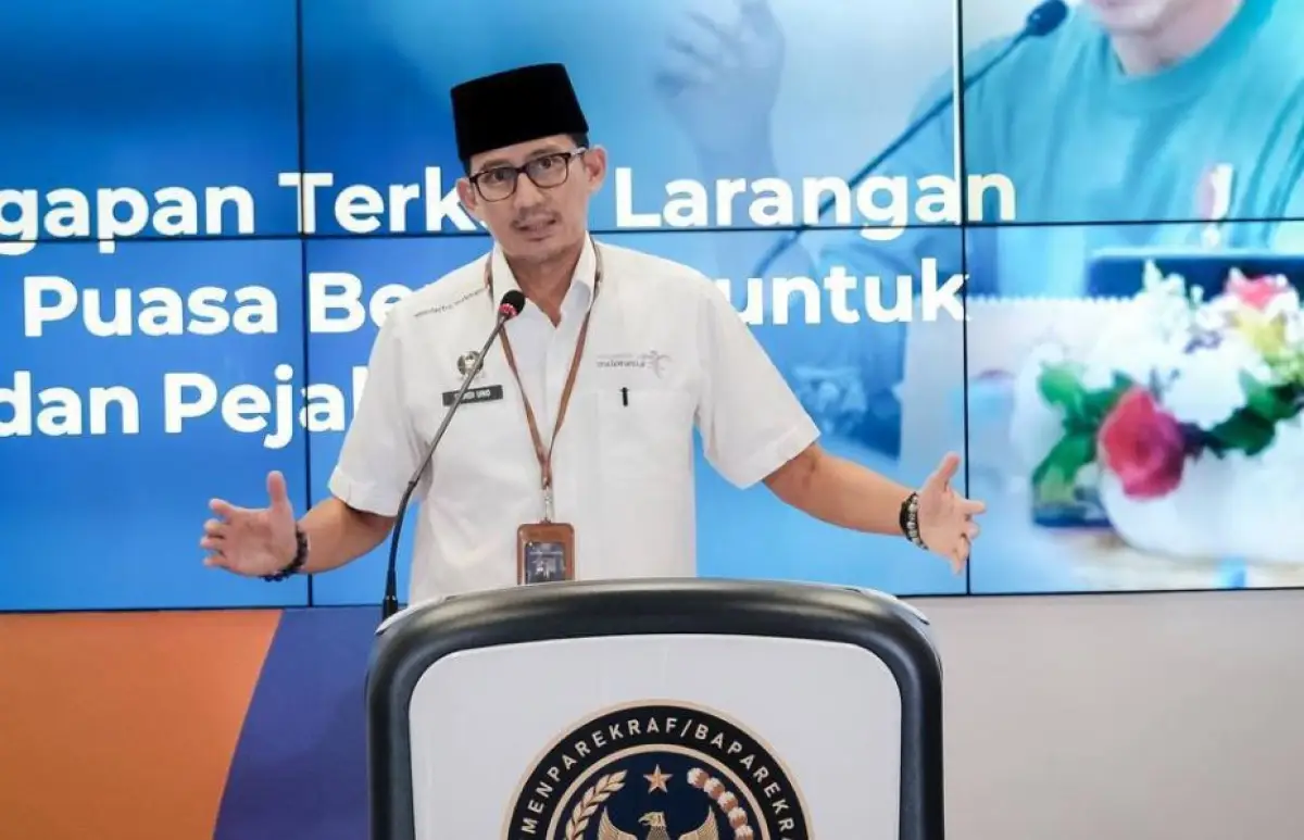 Menparekraf Sandiaga Uno Sebut Bukan akan Ragu Blokir Game Free Fire