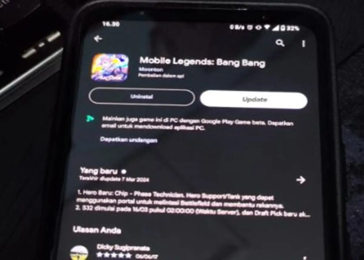 Mobile Legends Update Besar-besaran 24 April 2024, Netizen: RAM-ku Menangis