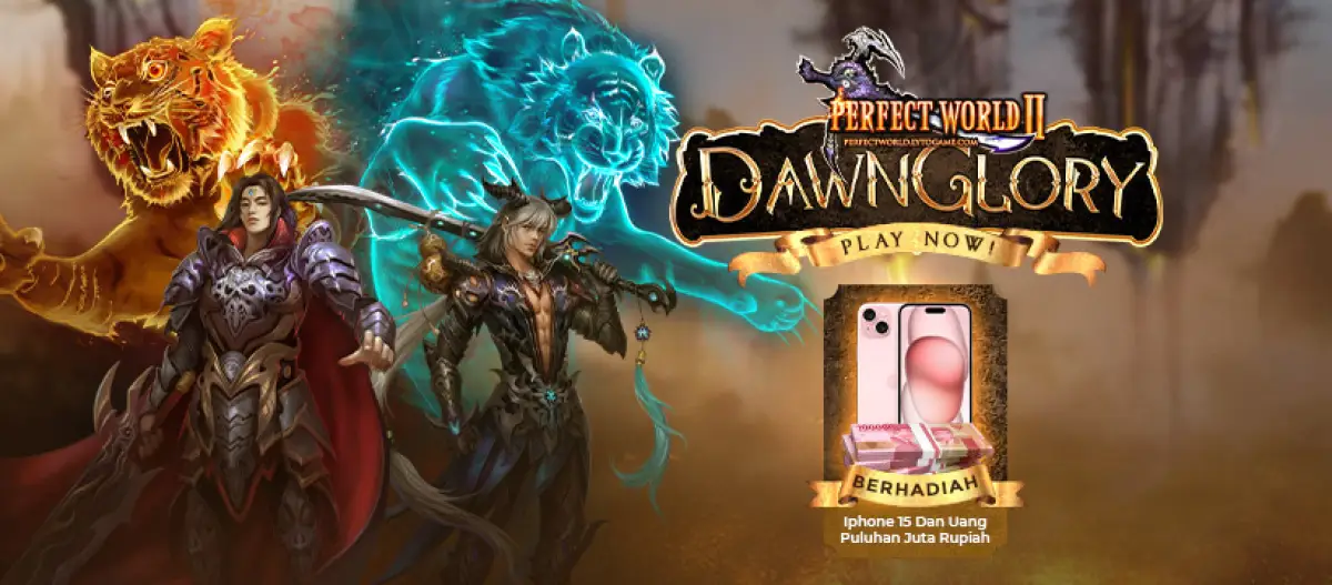 Game Perfect World Dawnglory Beri Hadiah iPhone 15, Gimana Caranya?