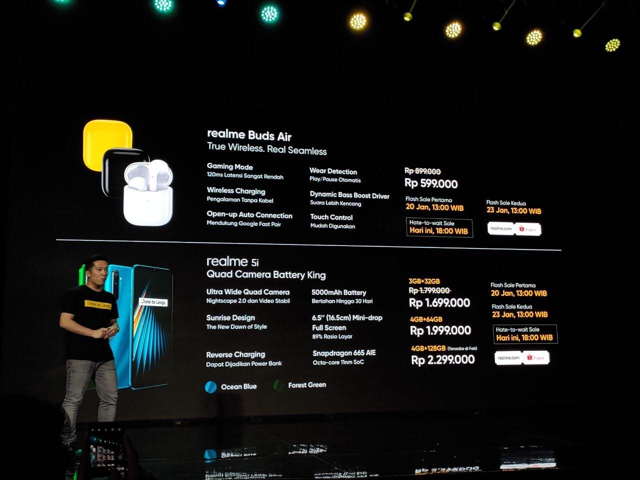 Formal di Perkenalkan di Indonesia, Realme 5i Berikan Harga Terjangkau